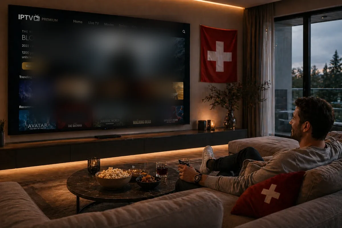 IPTV Abo Schweiz kaufen – Streaming auf Smart TV